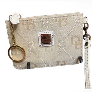 Dooney & Bourke Cream Wristlet